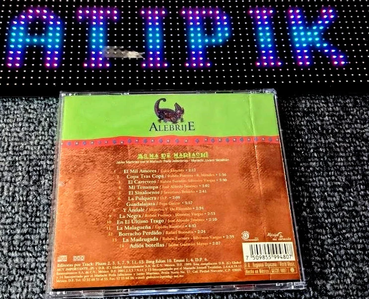 🌵 Cd Alma De Mariachi - Import Mexico Zeldzame Traditionele Muziek 🎺 – photo 2